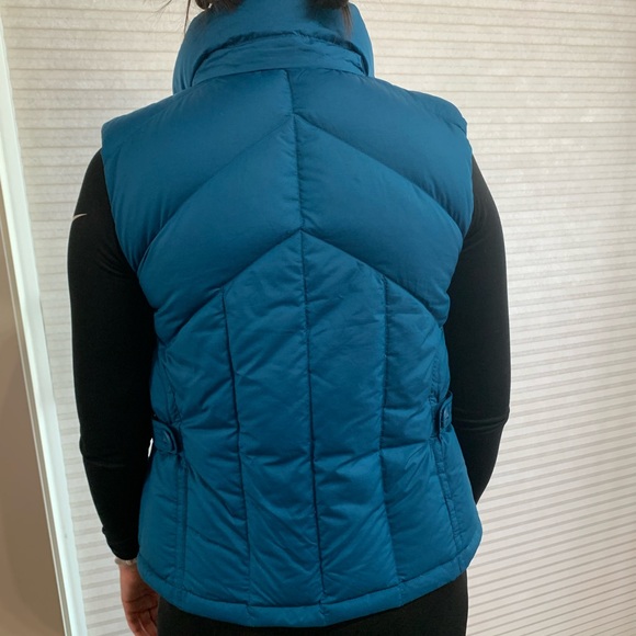 Columbia Sportswear Titanium Down Vest with hood teal small - Picture 11 of 13